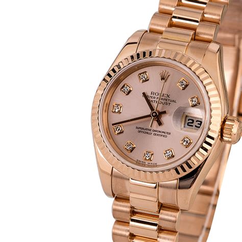 rolex uhr rosegold damen|rolex armbandduhren damen.